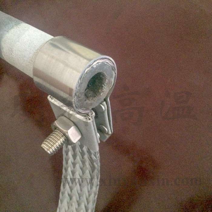 G型内编织硅碳棒夹子的应用