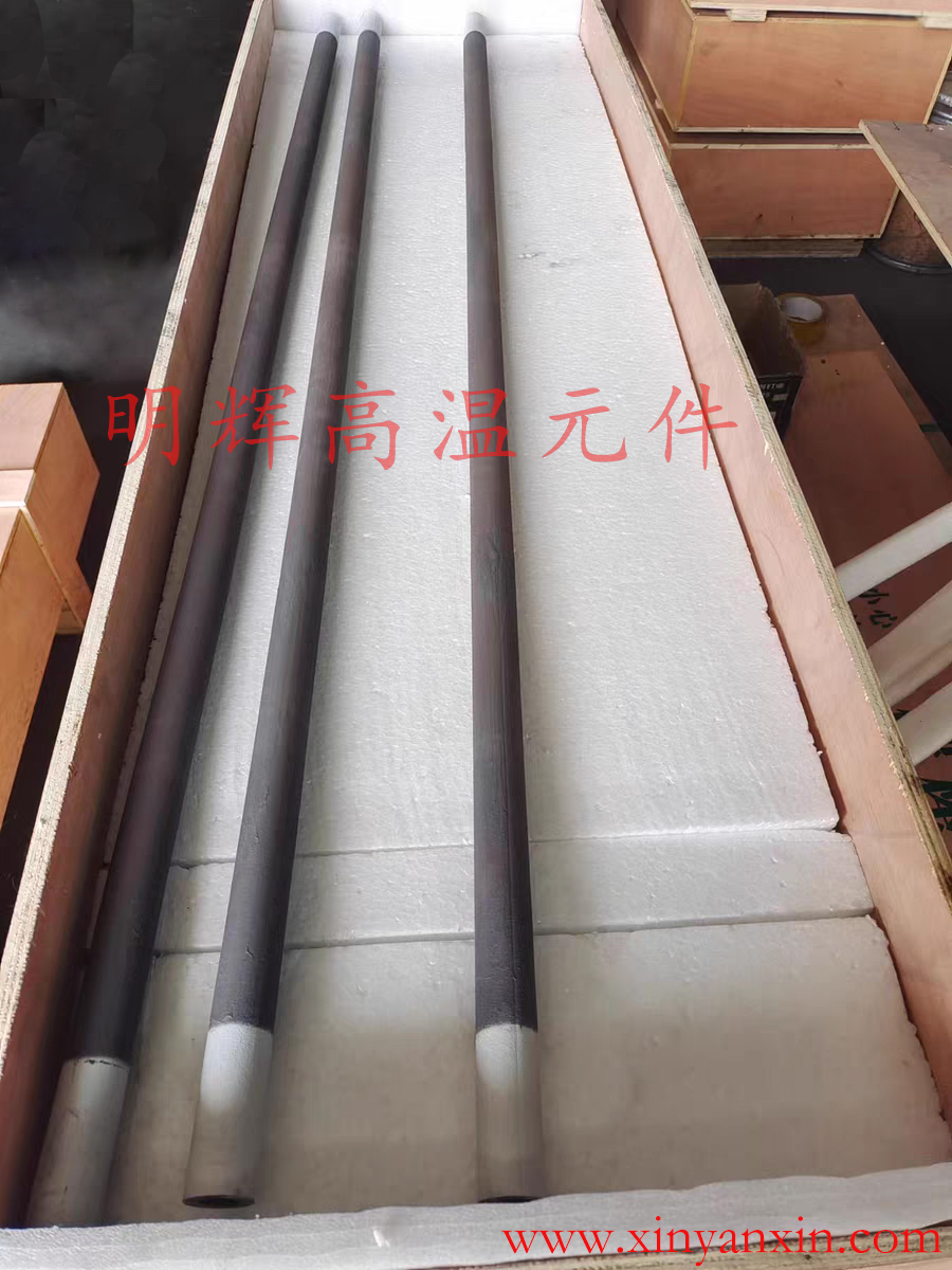 明辉高温元件硅碳棒定制 GD等直径碳化硅加热棒